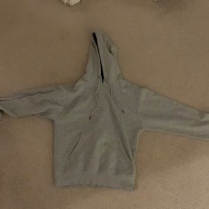 Mens small gray champion hoodie